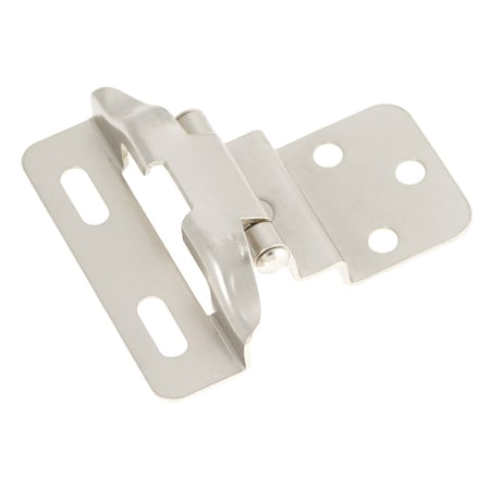 Hickory Hardware Hinge Semi-Concealed, 2PK P61030F-SN